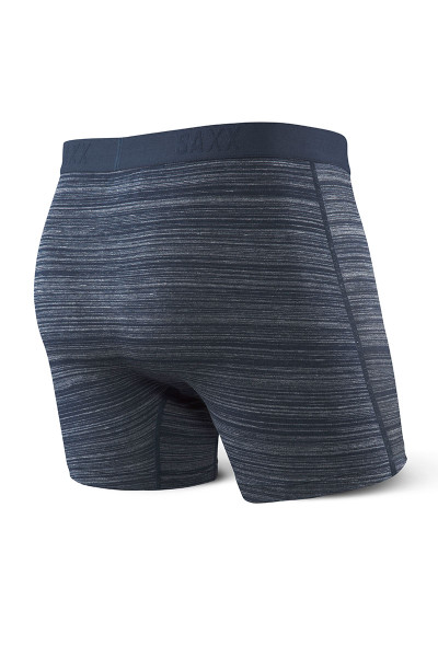 COH Comet Heather - Saxx Platinum Boxer Brief w/ Fly SXBB41F - Rear View - Topdrawers Underwear for Men COH Comet Heather - Saxx Platinum Boxer Brief w/ Fly SXBB41F - Rear View - Topdrawers Underwear for Men