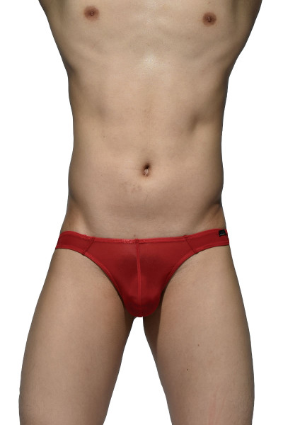 Red - Private Structure Desire Glaze Thong DGEMU3545BT - Front View - Topdrawers Underwear for Men Red - Private Structure Desire Glaze Thong DGEMU3545BT - Front View - Topdrawers Underwear for Men