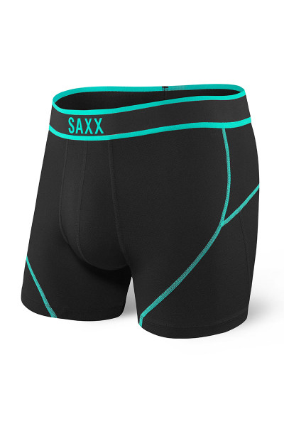 BLT Black Tide - Saxx Kinetic Boxer Brief SXBB27 - Front View - Topdrawers Underwear for Men BLT Black Tide - Saxx Kinetic Boxer Brief SXBB27 - Front View - Topdrawers Underwear for Men