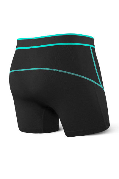 BLT Black Tide - Saxx Kinetic Boxer Brief SXBB27 - Rear View - Topdrawers Underwear for Men BLT Black Tide - Saxx Kinetic Boxer Brief SXBB27 - Rear View - Topdrawers Underwear for Men
