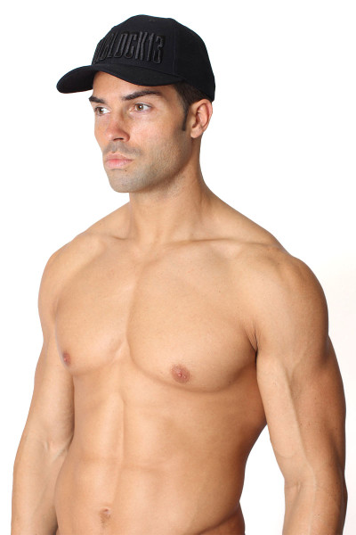 Black - CellBlock 13 Block13 Snap Back Cap A045 - Side View - Topdrawers Menswear Black - CellBlock 13 Block13 Snap Back Cap A045 - Side View - Topdrawers Menswear