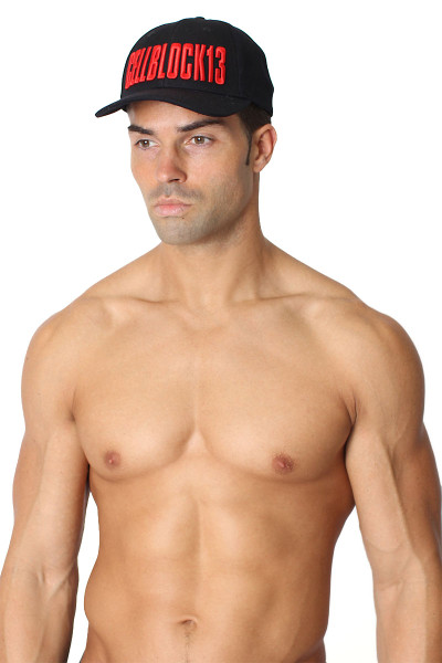Red - CellBlock 13 Block13 Snap Back Cap A045 - Side View - Topdrawers Menswear Red - CellBlock 13 Block13 Snap Back Cap A045 - Side View - Topdrawers Menswear