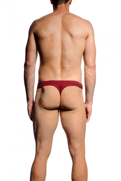 073 Red - JM SKINZ Thong 88165 - Rear View - Topdrawers Underwear for Men 073 Red - JM SKINZ Thong 88165 - Rear View - Topdrawers Underwear for Men