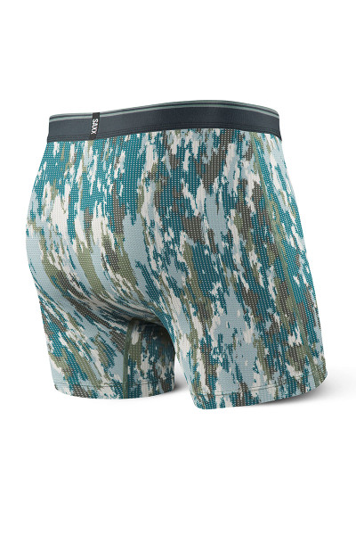 BCA Bark Camo - Saxx Quest 2.0 Boxer Brief w/ Fly SXBB71F - Rear View - Topdrawers Underwear for Men BCA Bark Camo - Saxx Quest 2.0 Boxer Brief w/ Fly SXBB71F - Rear View - Topdrawers Underwear for Men