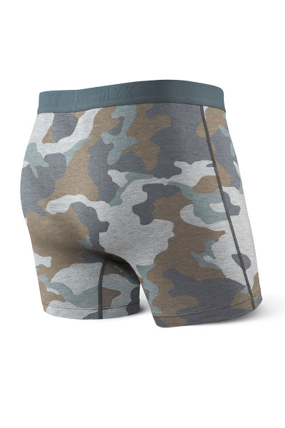 GSC Grey Supersize Camo - Saxx Vibe Boxer Brief Modern Fit SXBM35 - Rear View - Topdrawers Underwear for Men GSC Grey Supersize Camo - Saxx Vibe Boxer Brief Modern Fit SXBM35 - Rear View - Topdrawers Underwear for Men