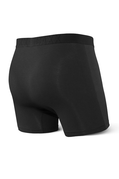 BLK Black - Saxx Undercover Boxer Brief SXBB19 - Rear View - Topdrawers Underwear for Men BLK Black - Saxx Undercover Boxer Brief SXBB19 - Rear View - Topdrawers Underwear for Men