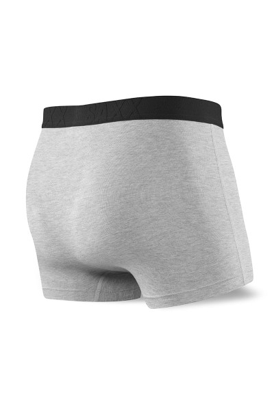 GHT Grey Heather - Saxx Undercover Trunk SXTR19 - Rear View - Topdrawers Underwear for Men GHT Grey Heather - Saxx Undercover Trunk SXTR19 - Rear View - Topdrawers Underwear for Men