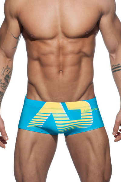 27 Peacock - Addicted AD Digital Swim Mini Boxer ADS154 - Front View - Topdrawers Swimwear for Men 27 Peacock - Addicted AD Digital Swim Mini Boxer ADS154 - Front View - Topdrawers Swimwear for Men
