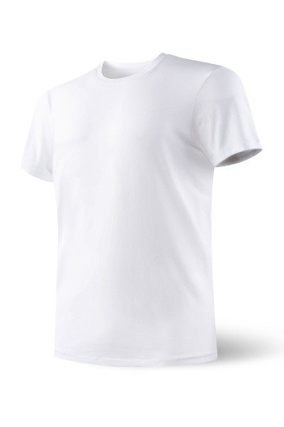 WHT White - Saxx Undercover S/S Crew SXTC19 - Front View - Topdrawers Underwear for Men WHT White - Saxx Undercover S/S Crew SXTC19 - Front View - Topdrawers Underwear for Men