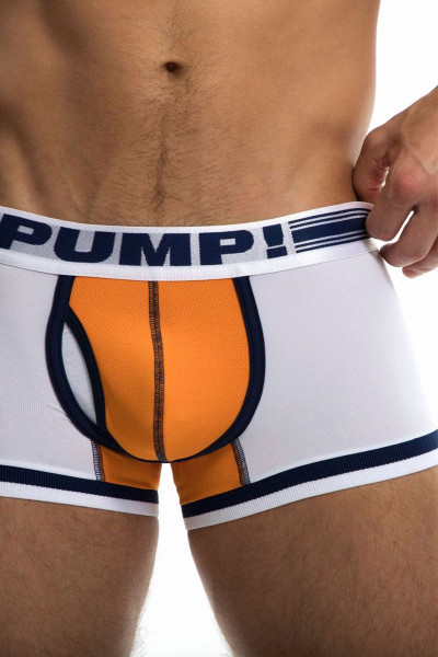 PUMP! Touchdown Varsity Boxer 11076 - Front View - Topdrawers Underwear for Men PUMP! Touchdown Varsity Boxer 11076 - Front View - Topdrawers Underwear for Men