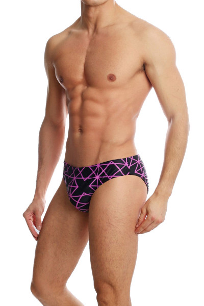 Garçon Model Axiom Swim Brief GM-SWBR-QUAN-AXI - Side View - Topdrawers Swimwear for Men Garçon Model Axiom Swim Brief GM-SWBR-QUAN-AXI - Side View - Topdrawers Swimwear for Men