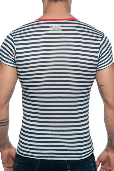 06 Red - Addicted Sailor T-Shirt AD587 - Rear View - Topdrawers Menswear 06 Red - Addicted Sailor T-Shirt AD587 - Rear View - Topdrawers Menswear