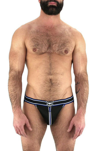 Blue - Nasty Pig Access Jock 5587 - Front View - Topdrawers Underwear for Men Blue - Nasty Pig Access Jock 5587 - Front View - Topdrawers Underwear for Men