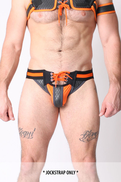 CellBlock 13 Gridiron Jockstrap CBU122-OR CellBlock 13 Gridiron Jockstrap CBU122-OR
