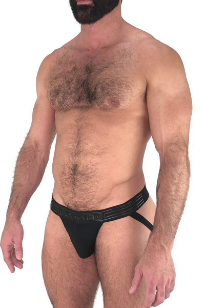 Black - Nasty Pig Advance Jock 5592 - Side View - Topdrawers Underwear for Men Black - Nasty Pig Advance Jock 5592 - Side View - Topdrawers Underwear for Men