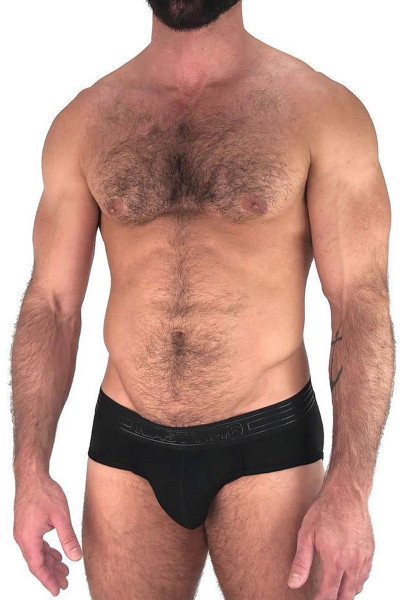 Black - Nasty Pig Advance Brief 5593 - Front View - Topdrawers Underwear for Men Black - Nasty Pig Advance Brief 5593 - Front View - Topdrawers Underwear for Men