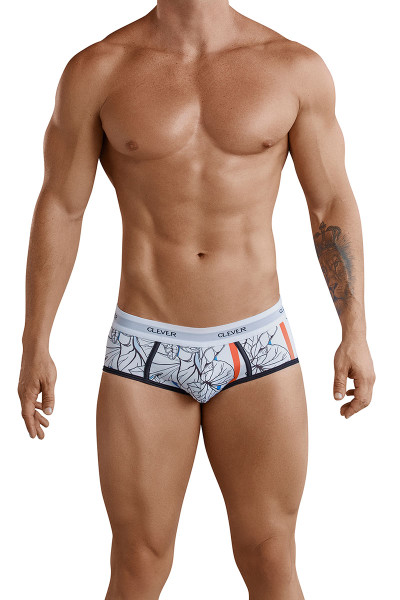 Clever Iris Piping Brief 5378-01 - Front View - Topdrawers Underwear for Men Clever Iris Piping Brief 5378-01 - Front View - Topdrawers Underwear for Men