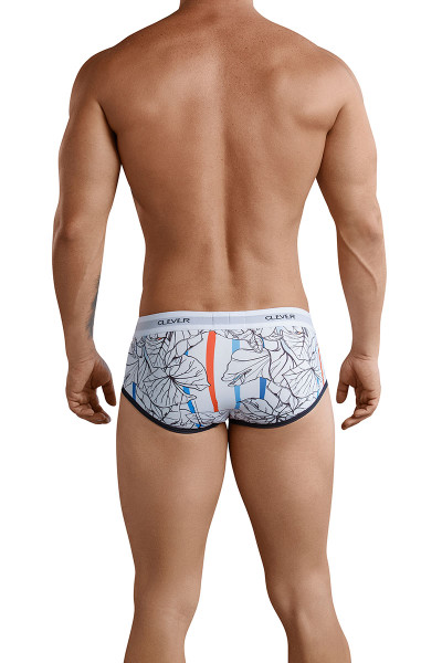 Clever Iris Piping Brief 5378-01 - Rear View - Topdrawers Underwear for Men Clever Iris Piping Brief 5378-01 - Rear View - Topdrawers Underwear for Men