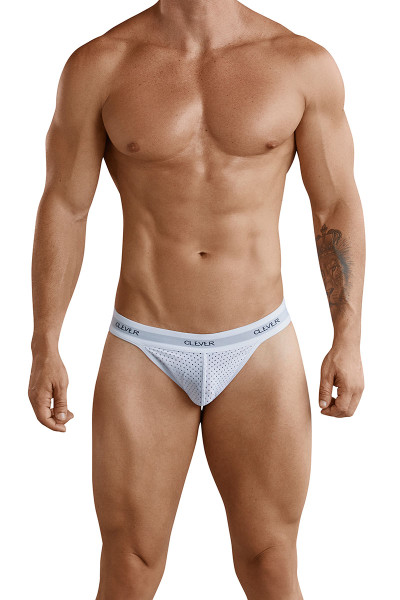 Clever Mesh Thong 0001-01 - Front View - Topdrawers Underwear for Men Clever Mesh Thong 0001-01 - Front View - Topdrawers Underwear for Men
