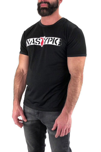 Black - Nasty Pig Plug Tee 1335 - Side View - Topdrawers Underwear for Men Black - Nasty Pig Plug Tee 1335 - Side View - Topdrawers Underwear for Men