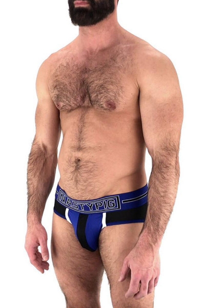 Blue - Nasty Pig Rival Brief 5591 - Side View - Topdrawers Underwear for Men Blue - Nasty Pig Rival Brief 5591 - Side View - Topdrawers Underwear for Men