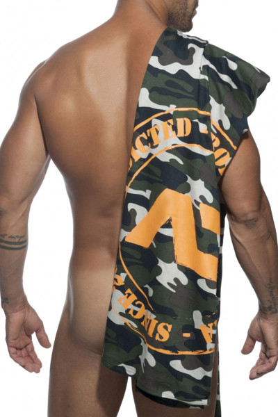 17 Camouflage - Addicted Camo Sarong AD706 - Front View - Topdrawers Underwear for Men 17 Camouflage - Addicted Camo Sarong AD706 - Front View - Topdrawers Underwear for Men