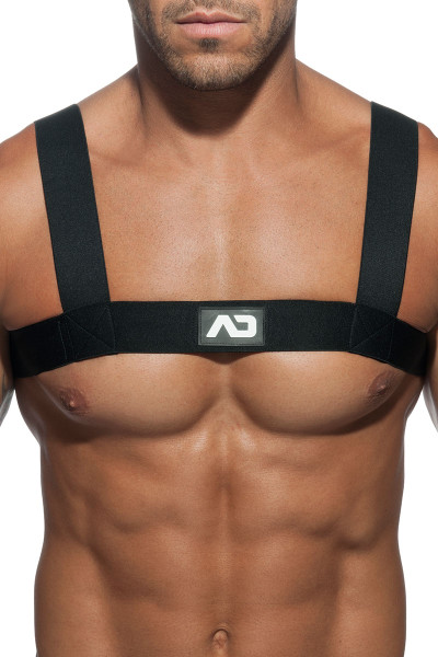 10 Black - Addicted Basic Elastic Harness ADF104 - Front View - Topdrawers Underwear for Men 10 Black - Addicted Basic Elastic Harness ADF104 - Front View - Topdrawers Underwear for Men