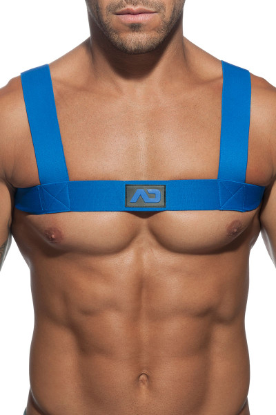 16 Royal Blue - Addicted Basic Elastic Harness ADF104 - Front View - Topdrawers Underwear for Men 16 Royal Blue - Addicted Basic Elastic Harness ADF104 - Front View - Topdrawers Underwear for Men