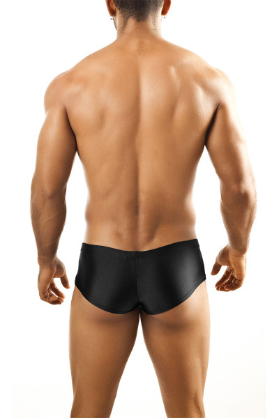 Black - Joe Snyder Bulge Boxer JSBUL-03 - Rear View - Topdrawers Underwear for Men Black - Joe Snyder Bulge Boxer JSBUL-03 - Rear View - Topdrawers Underwear for Men
