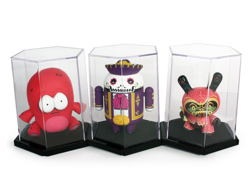 Display Case Hexagon - 3 Pack