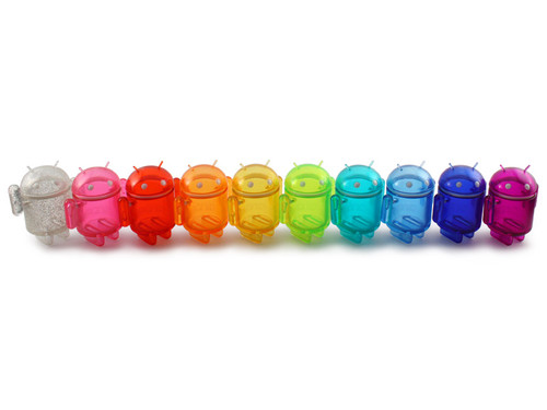 Android Mini Rainbow Set