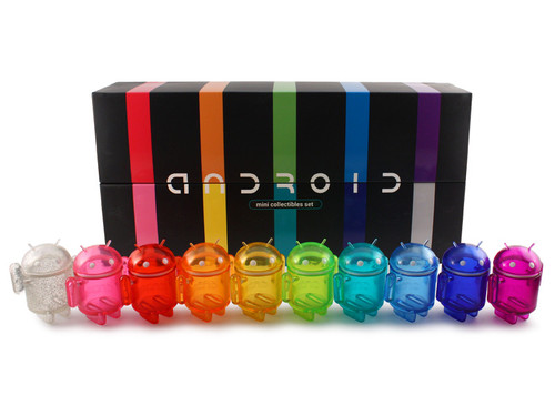 Android Mini Rainbow Set