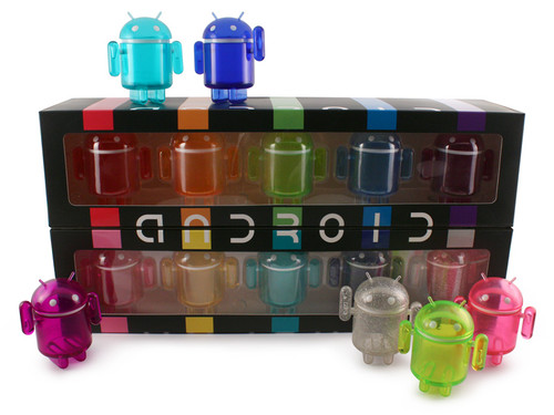 Android Mini Rainbow Set