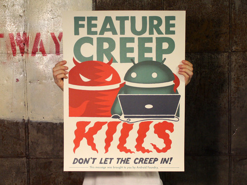 Feature Creep Kills Print