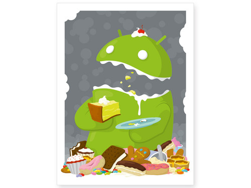 Android Eater Print