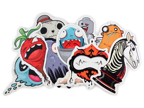 Creatures in my Head Sticker Pack