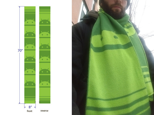 Android Big Bot Scarf