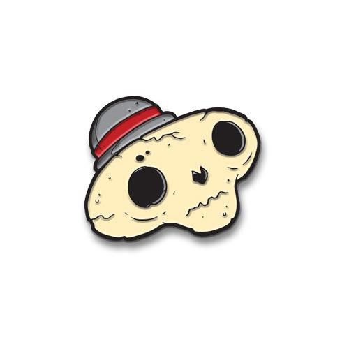 Karoshi Enamel Pin