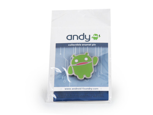 Android Andy Enamel Pin