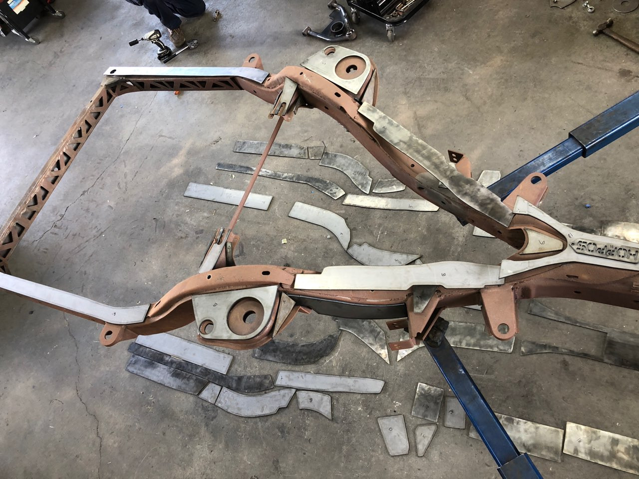 5964 Impala Convertible Reinforcement Kit Hoppos