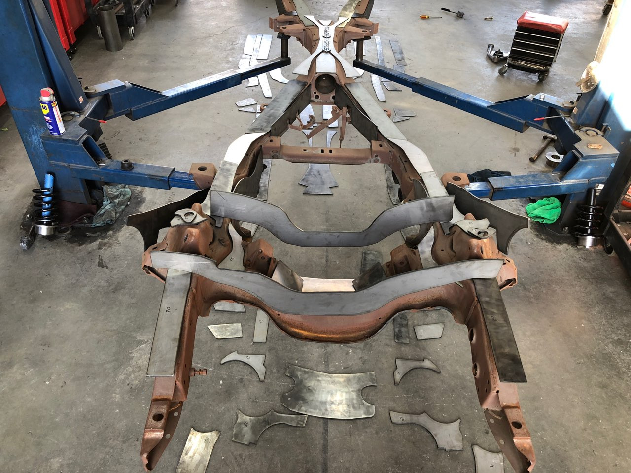 5964 Impala Convertible Reinforcement Kit Hoppos