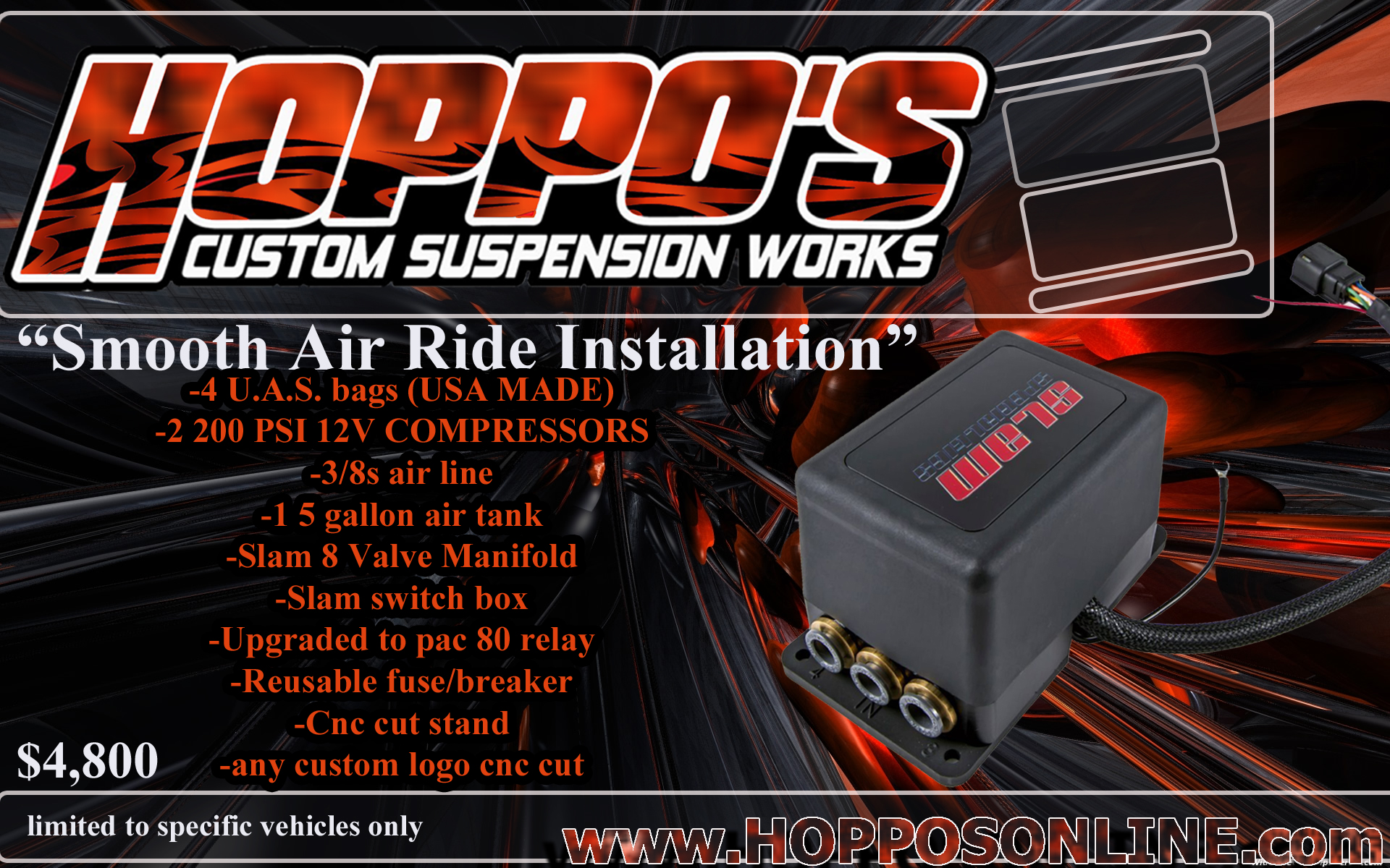 Hoppos Online Vehicle Hydraulics and Air Suspension