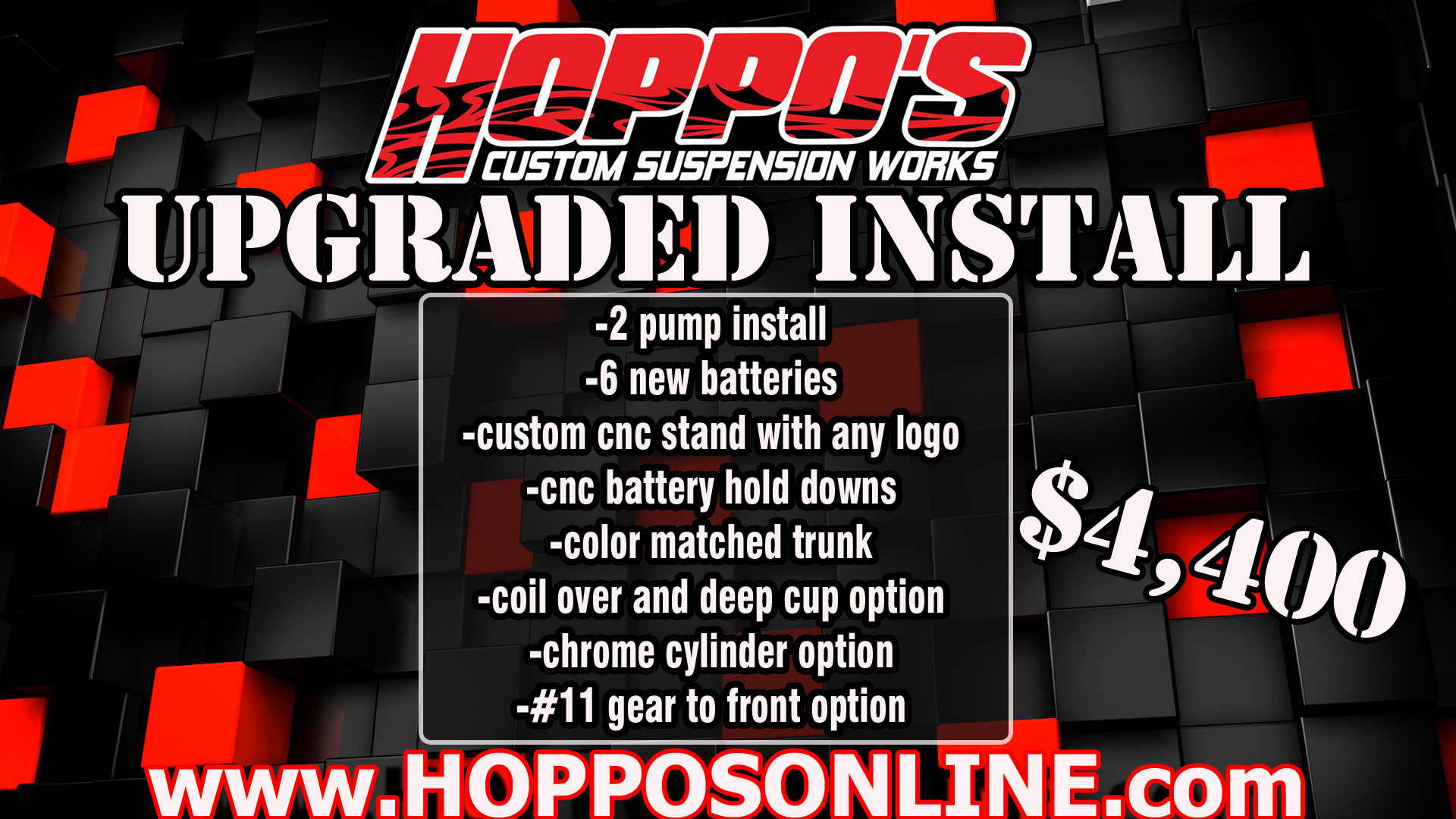 Hoppos Online Vehicle Hydraulics and Air Suspension