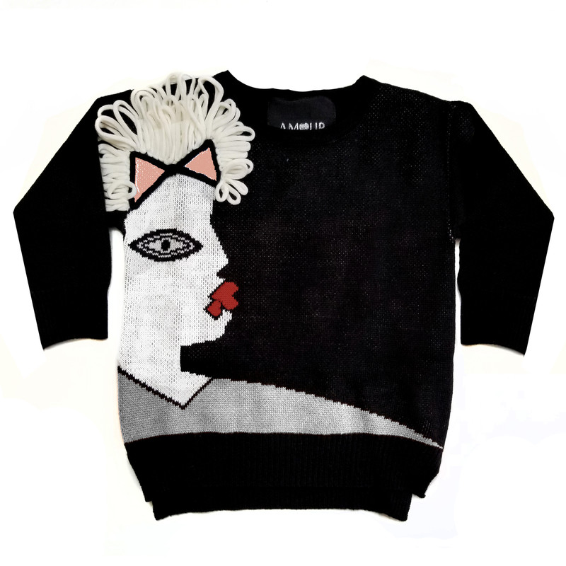 GAME FACE KNIT SWEATER SOFT