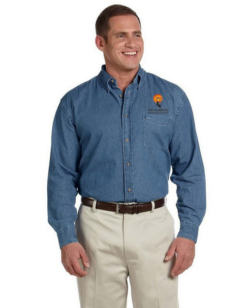The Academy for Spiritual Formation Denim Shirt - 653 M550 Men The Academy for Spiritual Formation Denim Shirt - 653 M550 Men