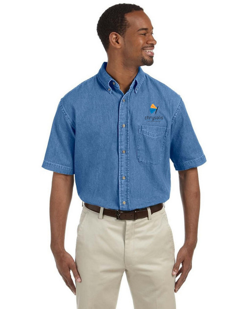 Choose Your Logo Short Sleeve Denim (Short Sleeve) Choose Your Logo Short Sleeve Denim (Short Sleeve)