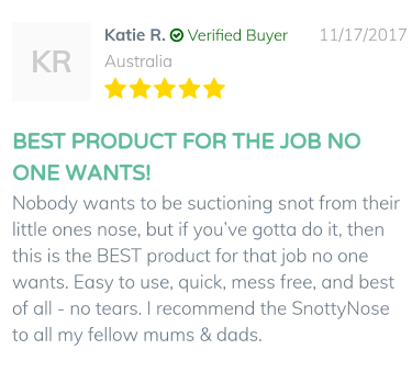 snotty three nasal aspirator