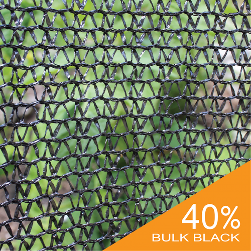 40% Black Bulk Shade Cloth