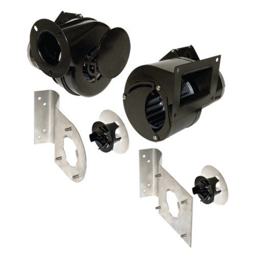 Greenhouse Inflation Blower Fans With Mount Brackets and Cords