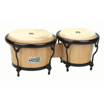 Player's Series Bongos, Natural, 5.5" & 7" Heads (2400N) Player's Series Bongos, Natural, 5.5" & 7" Heads (2400N)